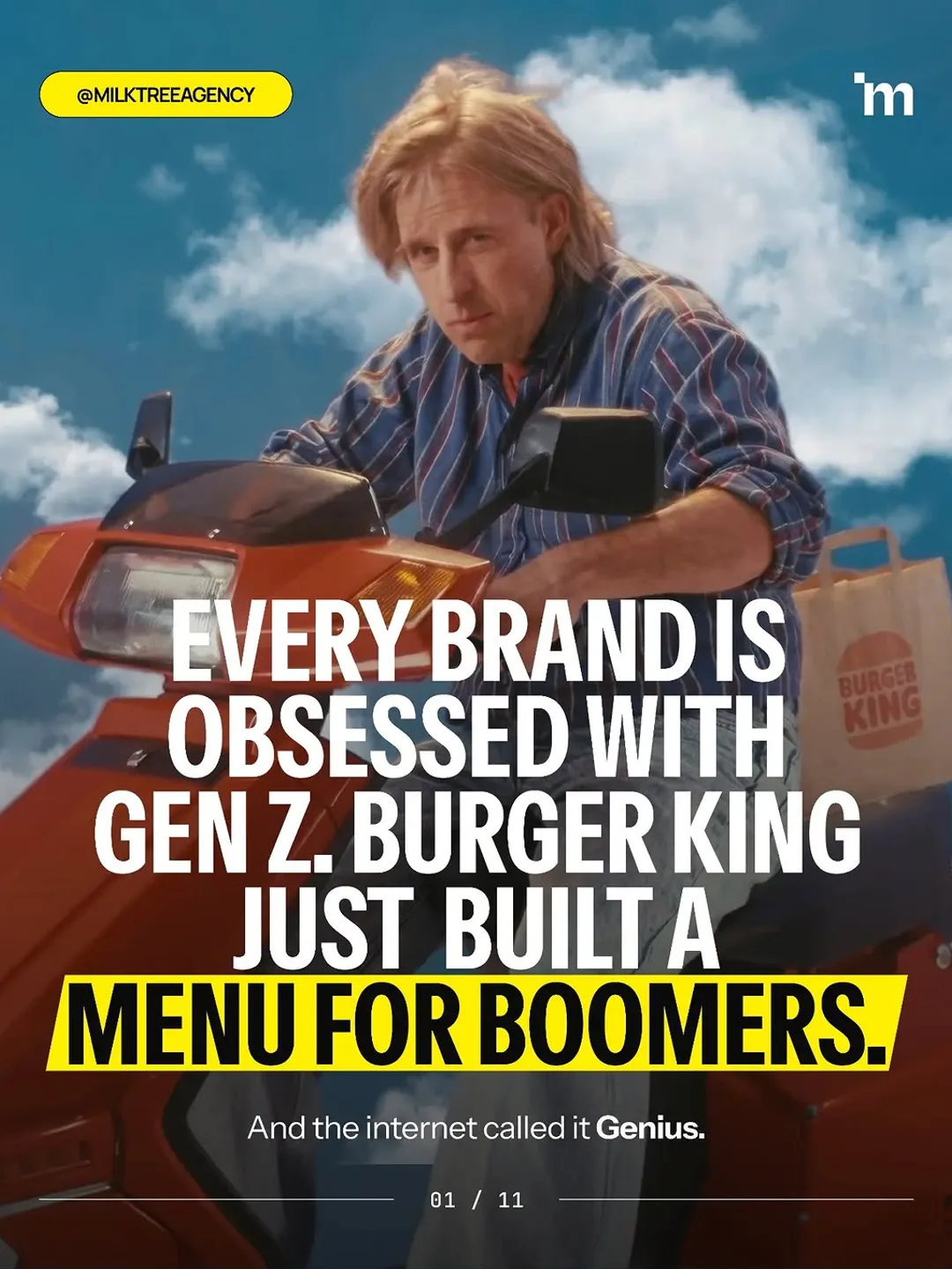 Burger King France just launched a "Kids' Menu for Boomers." 80s TV shows. A limited-edition menu. Charmed, Beverly Hills 90210, Saved by the Bell, Knight Rider