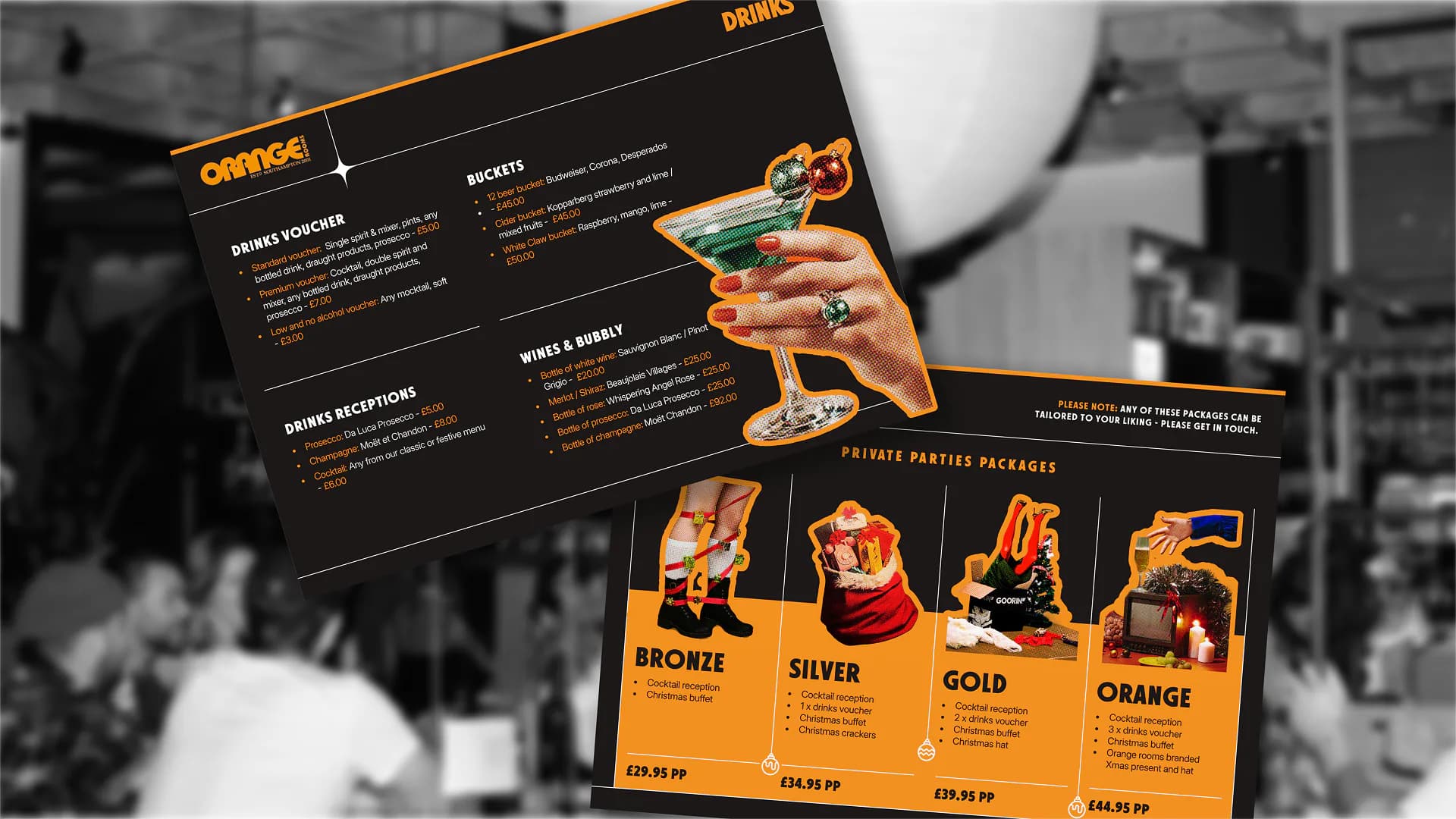 Orange Rooms — Graphic Design