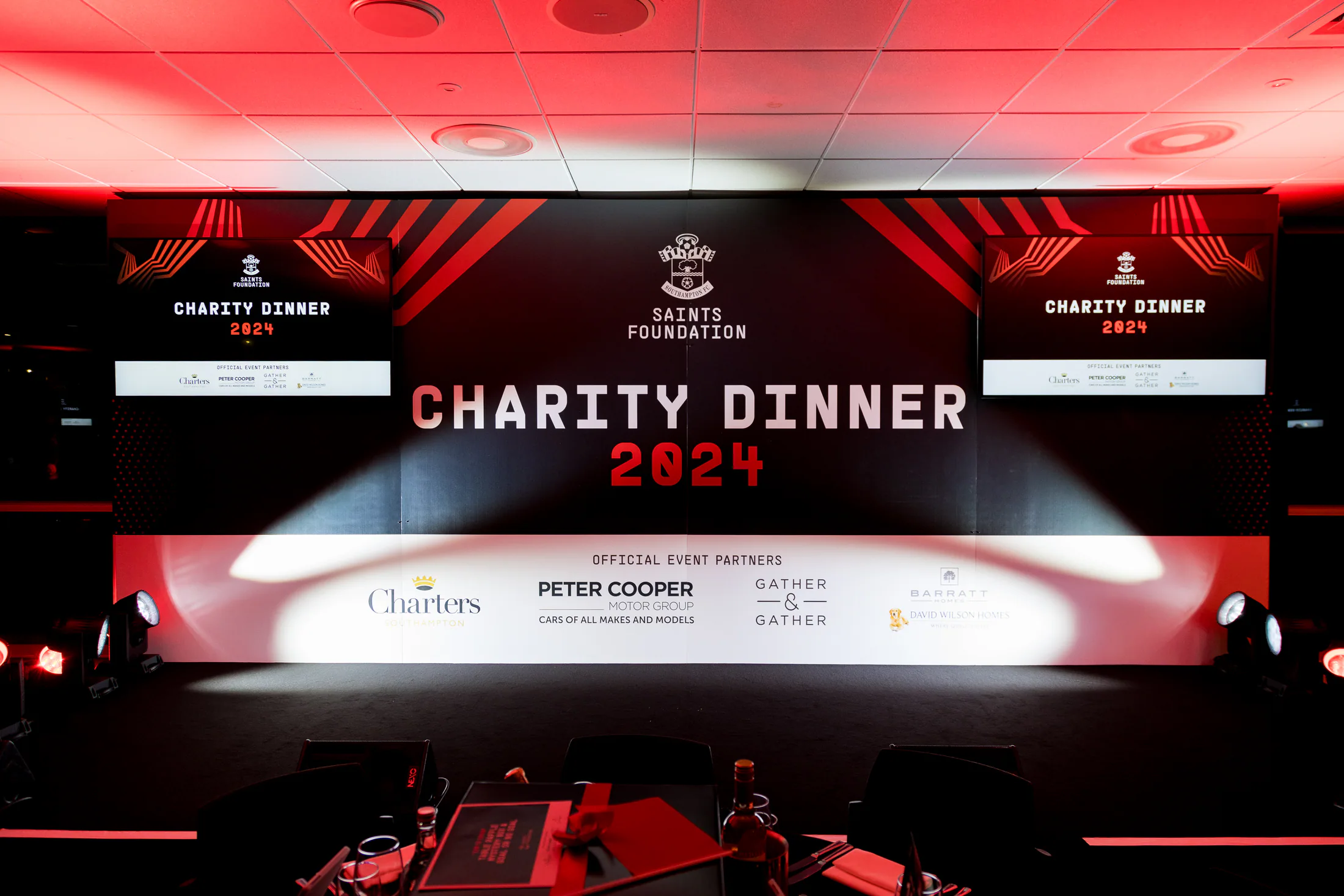 Saints Foundation — Event Design
