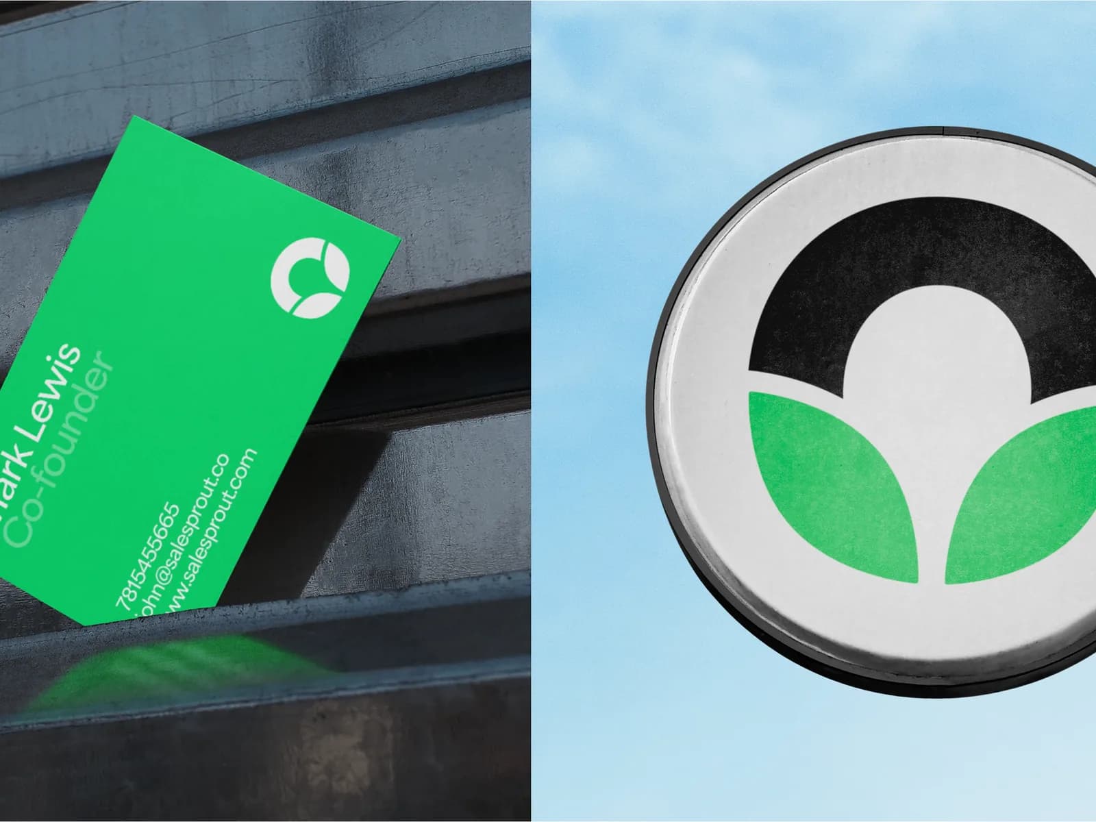 SaleSprout — Brand & Signage